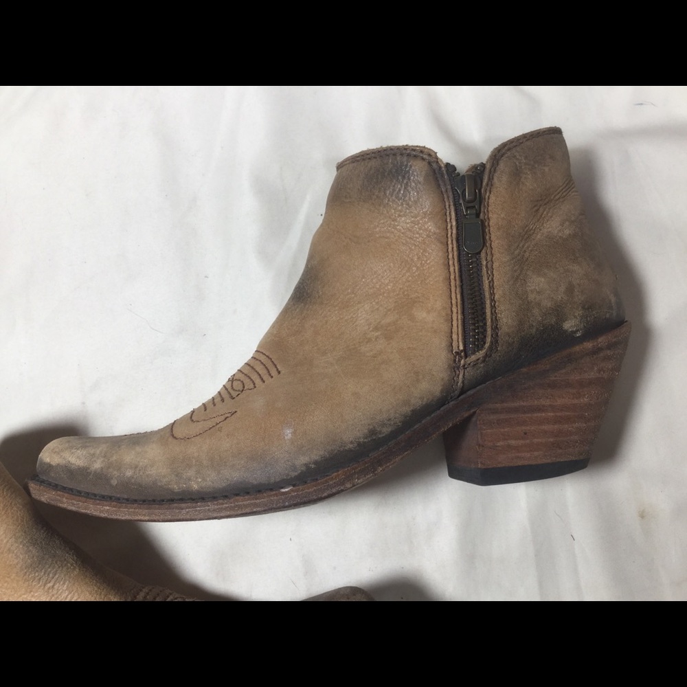 Liberty Black Antique Vegas Ankle Boots - 8 - Picture 8 of 14